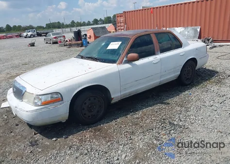 2003 Mercury Grand Marquis Gs from USA, damaged, VIN 2MEFM74W93X682421